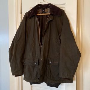 Barbour classic Bedale jacket with zip-in liner vest - Dark Olive